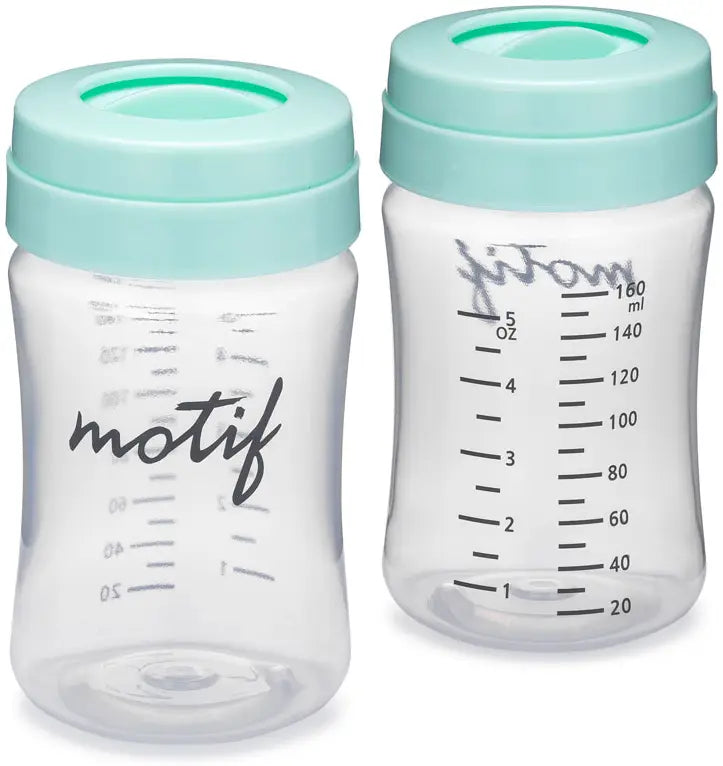 Motif Luna Milk Collection Containers (Two Pack)