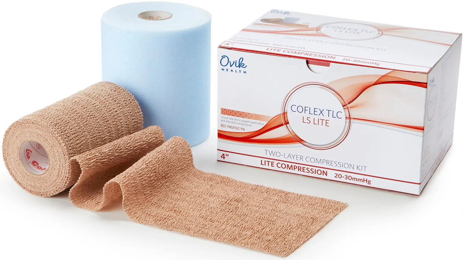 Ovik Health CoFlex TLC Long Stretch Compression Bandage System
