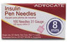 Pharma Supply Advocate Pen Needle 31G