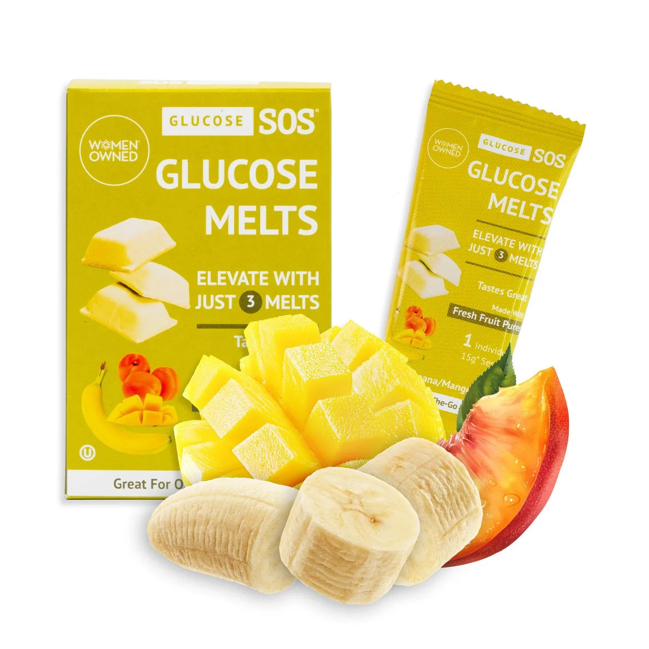 Glucose SOS Glucose Melts, 5 Pack