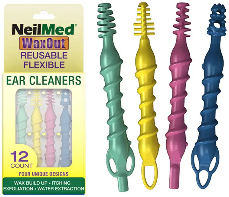 NeilMed Wax Out Ear Cleaner, 12 Count