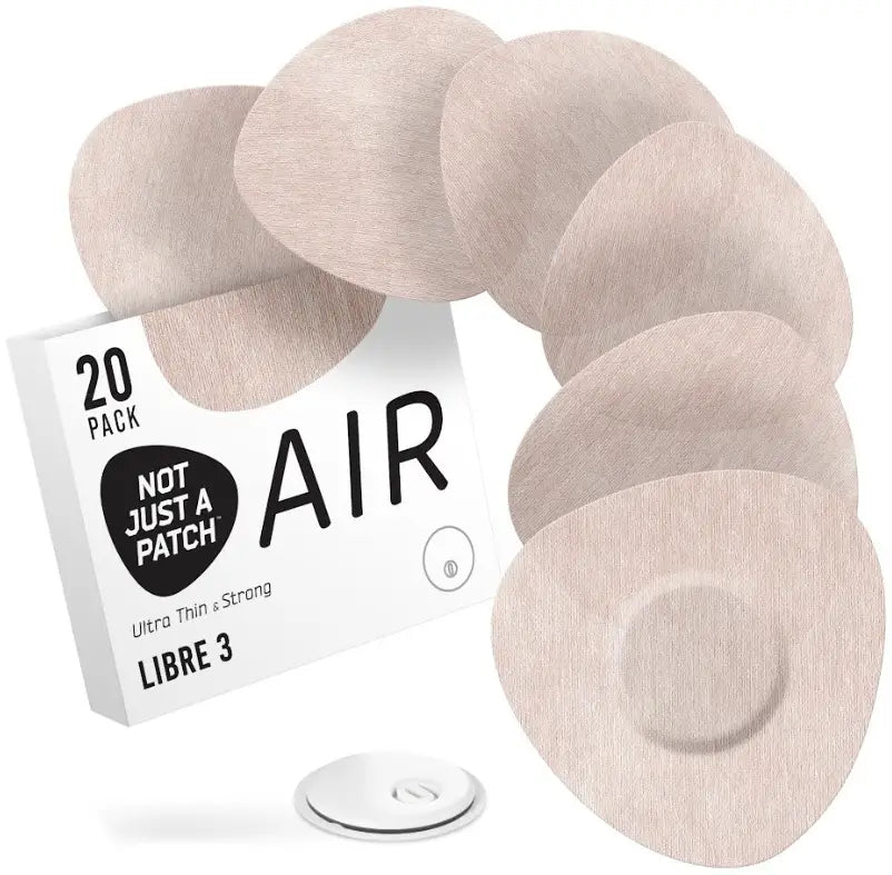 Not Just A Patch Air Patches for Freestyle Libre 3, 20 ct