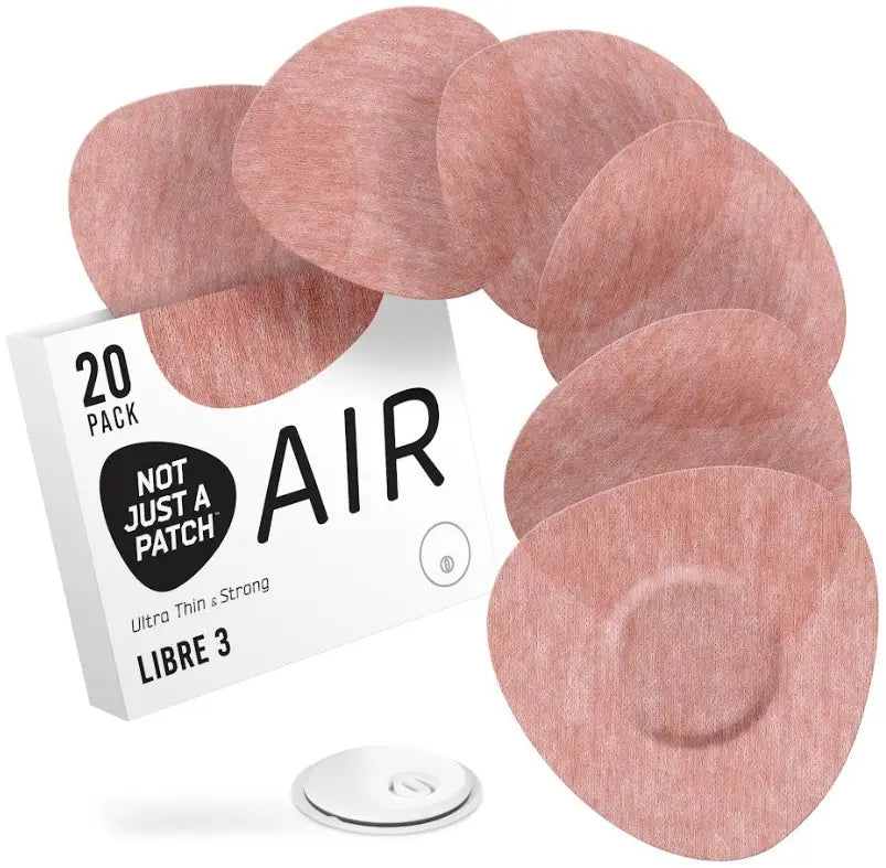 Not Just A Patch Air Patches for Freestyle Libre 3, 20 ct