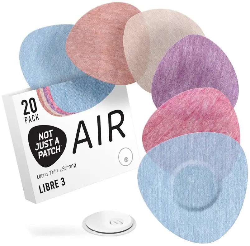 Not Just A Patch Air Patches for Freestyle Libre 3, 20 ct