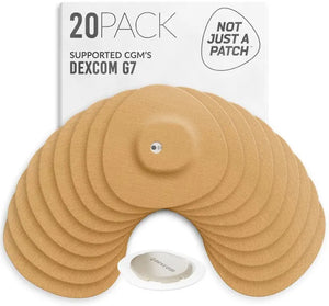 Not Just A Patch Original Patches for Dexcom G7 and Stelo, 20 ct image