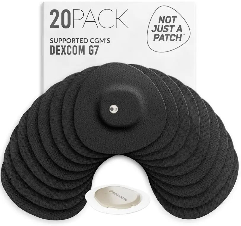 Not Just A Patch Original Patches for Dexcom G7 and Stelo, 20 ct