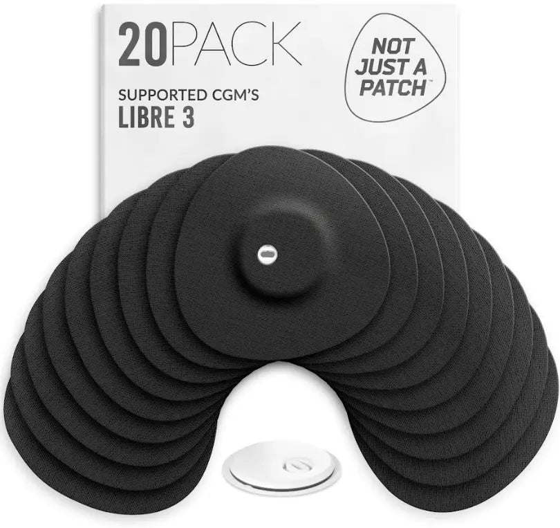 Not Just A Patch Original Patches for Freestyle Libre 3, 20 ct