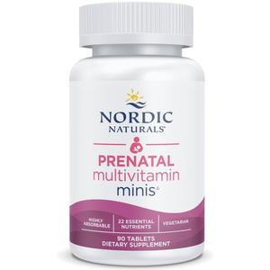 Nordic Naturals Prenatal Multivitamin Minis, 90 ct
