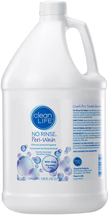 Cleanlife Products No Rinse Peri Wash
