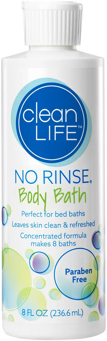 Cleanlife Products No-Rinse Body Bath