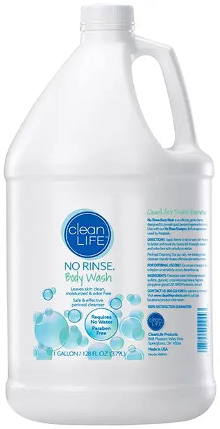 Cleanlife Products No-Rinse Body Wash