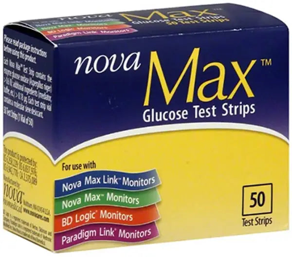 Nova Max Glucose Test Strips