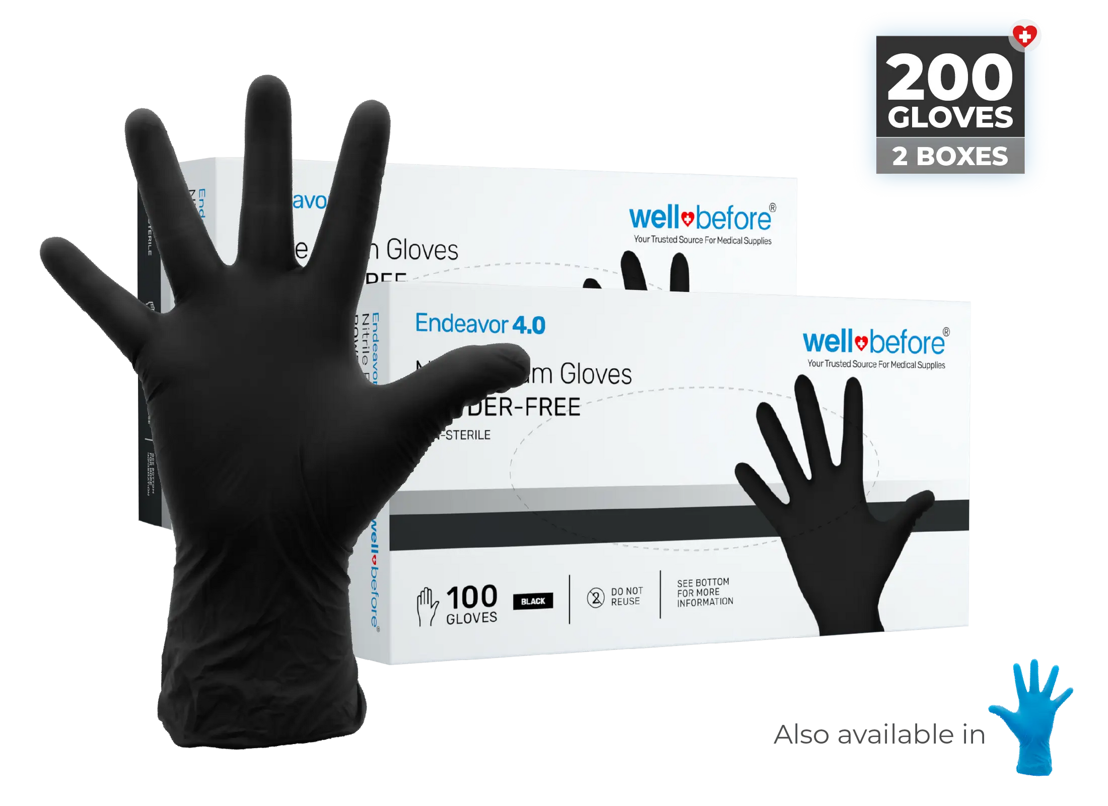 WellBefore Endeavor Nitrile Examination Gloves For Bulk Orders