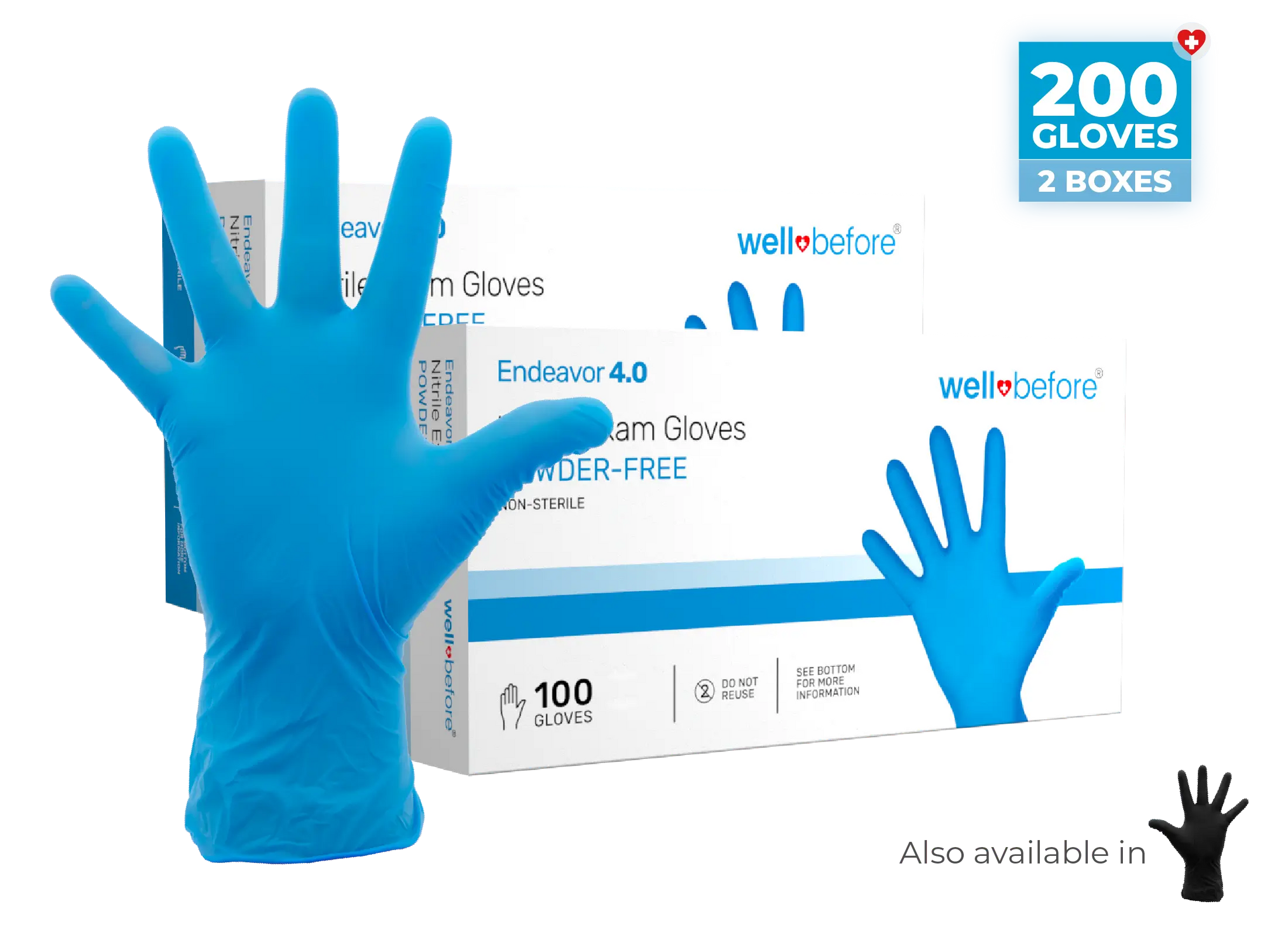 WellBefore Endeavor Nitrile Examination Gloves For Bulk Orders