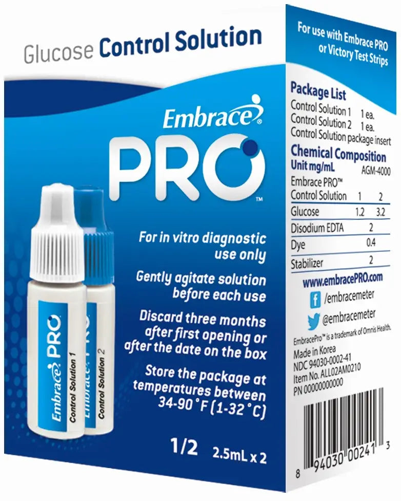 Omnis Health PRO Blood Glucose Monitoring System