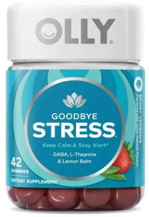 Olly Goodbye Stress Berry Verbena Gummies