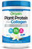 Orgain Plant Protein Plus Collagen Powder, Vanilla Bean, 25.6 oz
