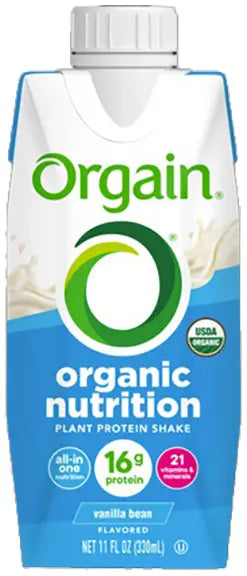 Orgain Organic Protein Shake - Plant-Based Nutrition