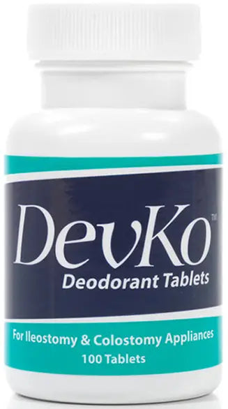 Parthenon Devko Charcoal Deodorant Tablets, 100 per Bottle