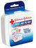 Kenvue Mini First Aid Kit 4" x 4.5" x 1" White Plastic Case