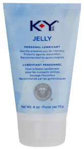 K-Y Personal Lubricated Jelly, 4 oz