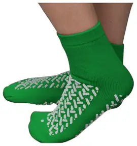 Cardinal Health Double Tread Patient Safety Footwear - 2X-Large, Green