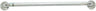 Compass Health Brands Knurled Chrome Grab Bar - 16" or 18"
