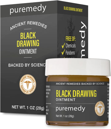 Puremedy Black Drawing Ointment 1 oz
