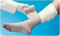 Gentell Unna-Pak Compression Bandage 4" Primer with 4" Medirip
