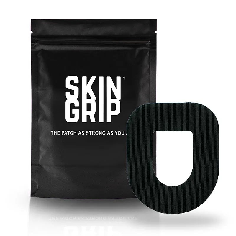 Skin Grip Omnipod Adhesive Patches, Black