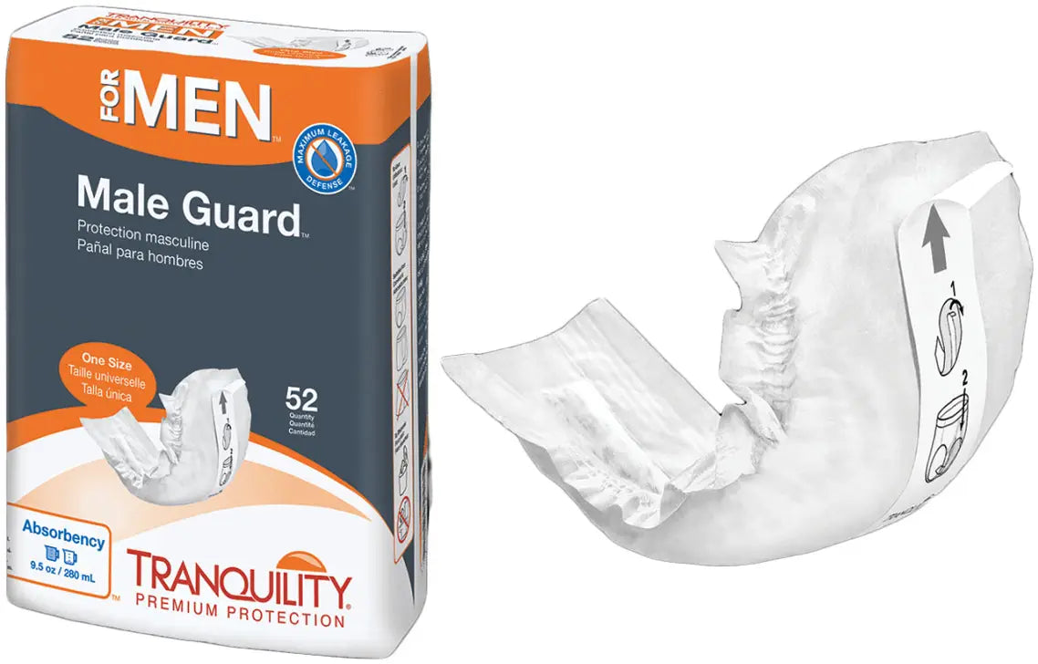 Tranquility Male Guard Incontinence Pads