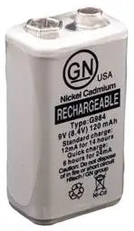 Pain Management Tech 9V Rechargeable Battery