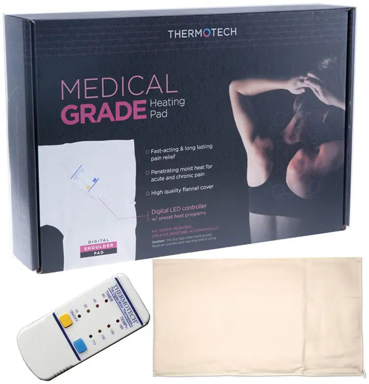 Thermotech® Automatic Moist Heat Pad, Infrared, King (14" x 26")