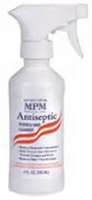 MPM Medical Antiseptic Wound & Skin Cleanser 8 oz Spray Bottle