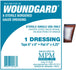 MPM Medical WoundGard Bordered Gauze Dressing - Sterile