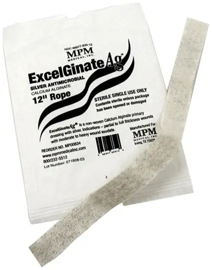 MPM Medical Excelginate AG Dressing - Silver Alginate Wound Dressings