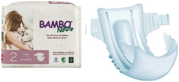 Bambo Nature Disposable Diapers Size 2 (7-13 lbs)
