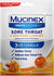 Mucinex InstaSoothe Sore Throat + Pain Relief, Honey & Echinacea, 40 ct