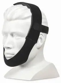 Philips Respironics Premium CPAP Chin Strap - Latex-Free, Black