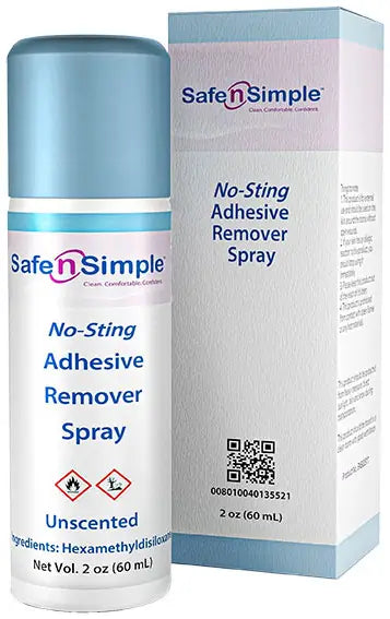Safe N Simple No-Sting Adhesive Remover Spray, 1.7 oz