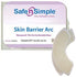 Safe N Simple Skin Barrier Arc - Water Resistant Ostomy Protection