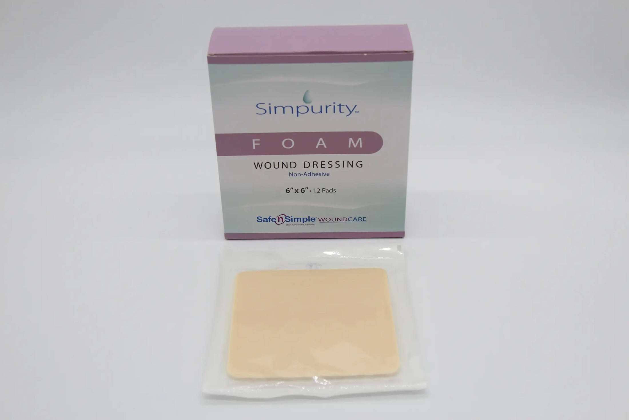 Safe N Simple Simpurity Foam Dressing