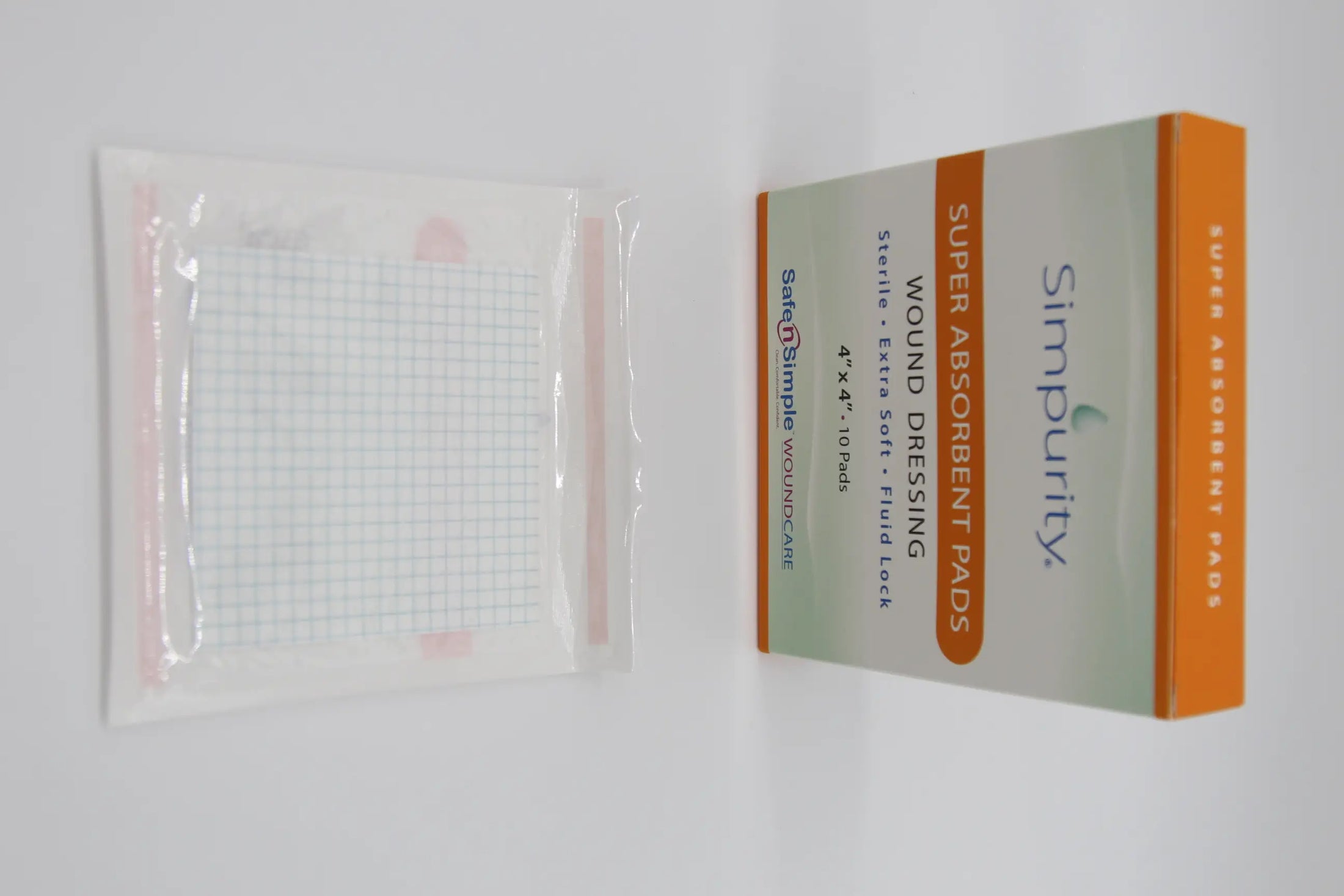 Safe N Simple Super Absorbent Pad Wound Dressing