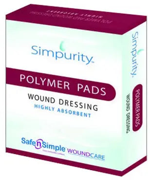 Safe N Simple High Absorbent Polymer Pad, 8" x 10"