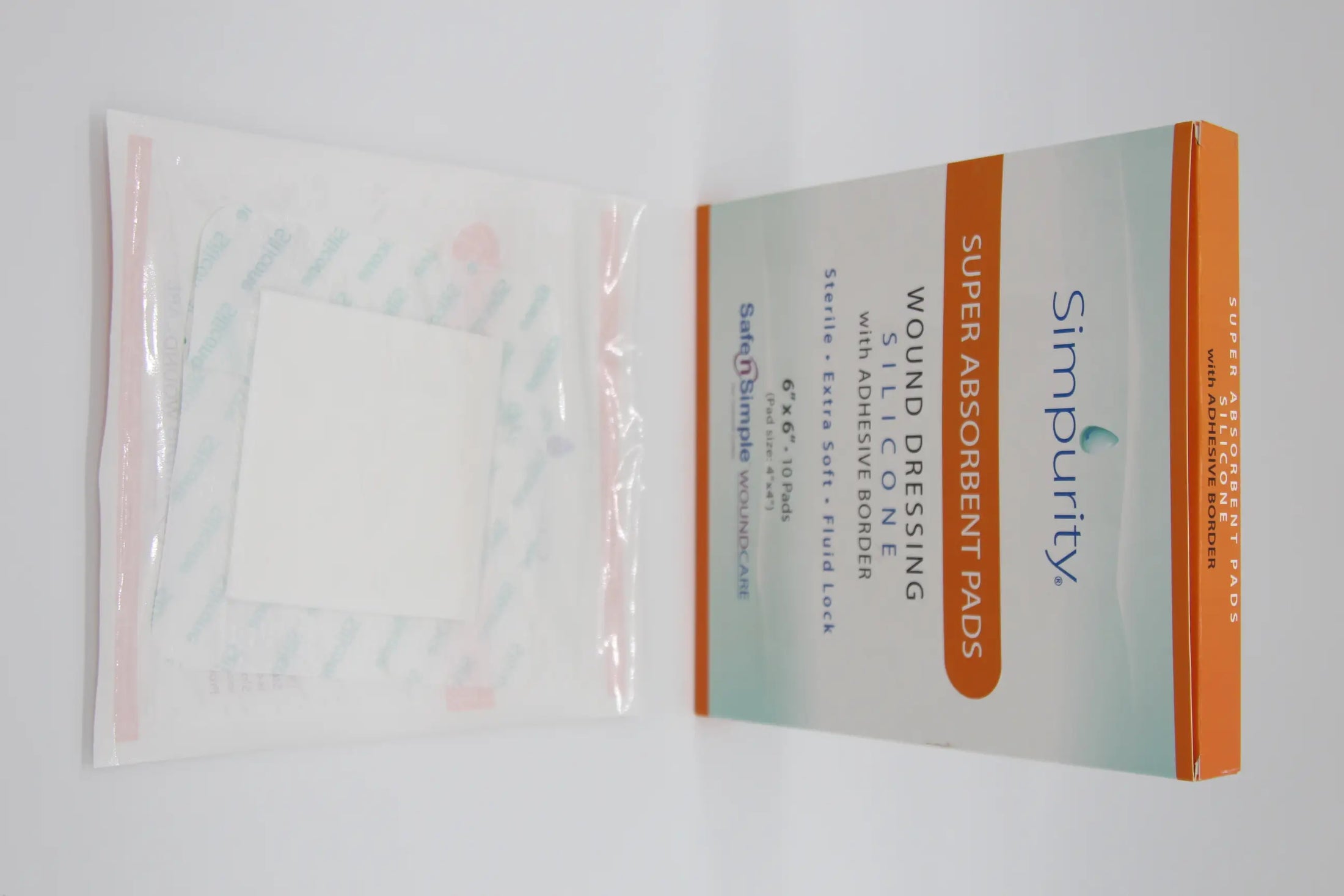 Safe N Simple Super Absorbent Pad with Silicone and Border