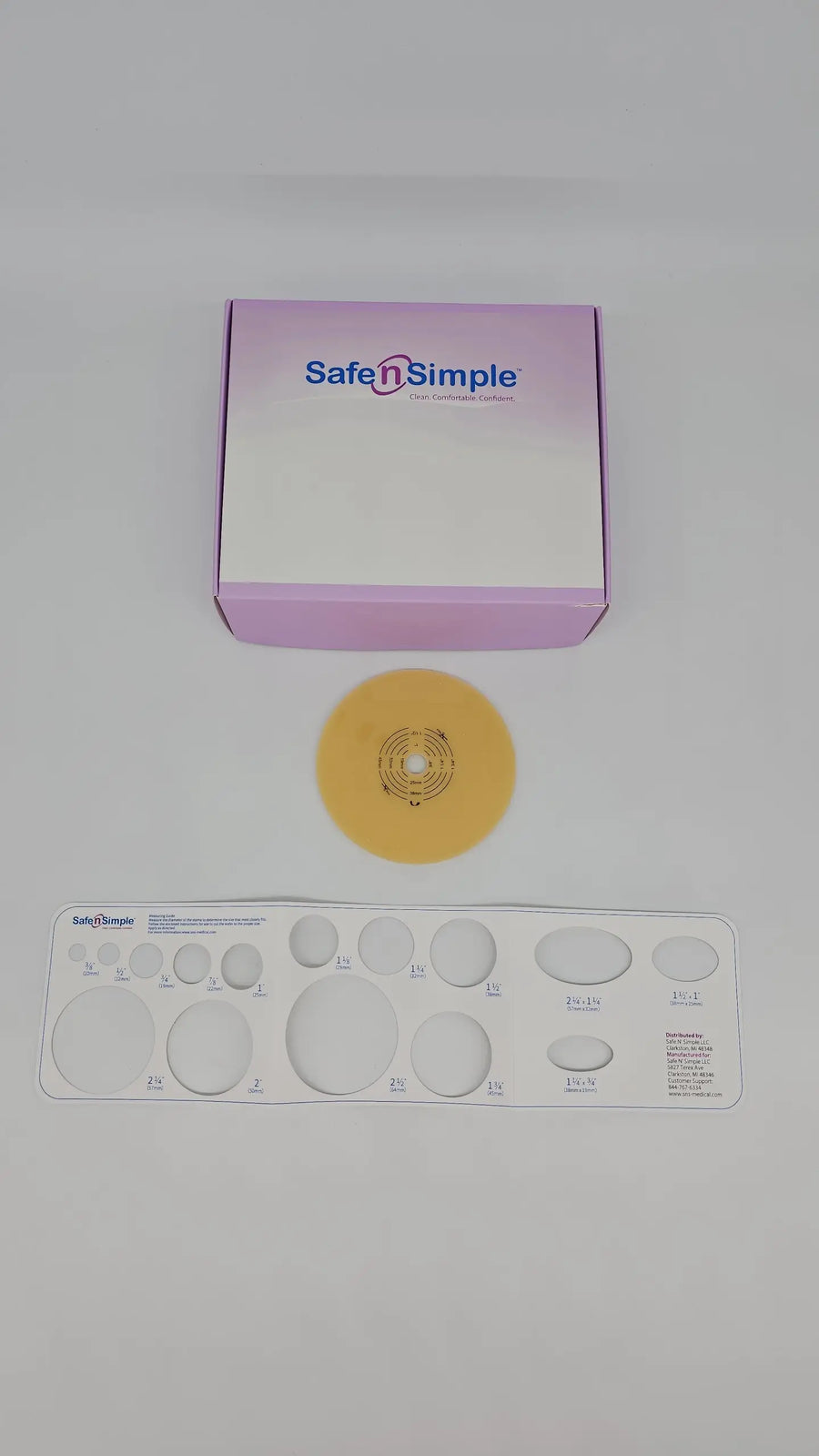 Safe N Simple 2-Piece Round Wafer