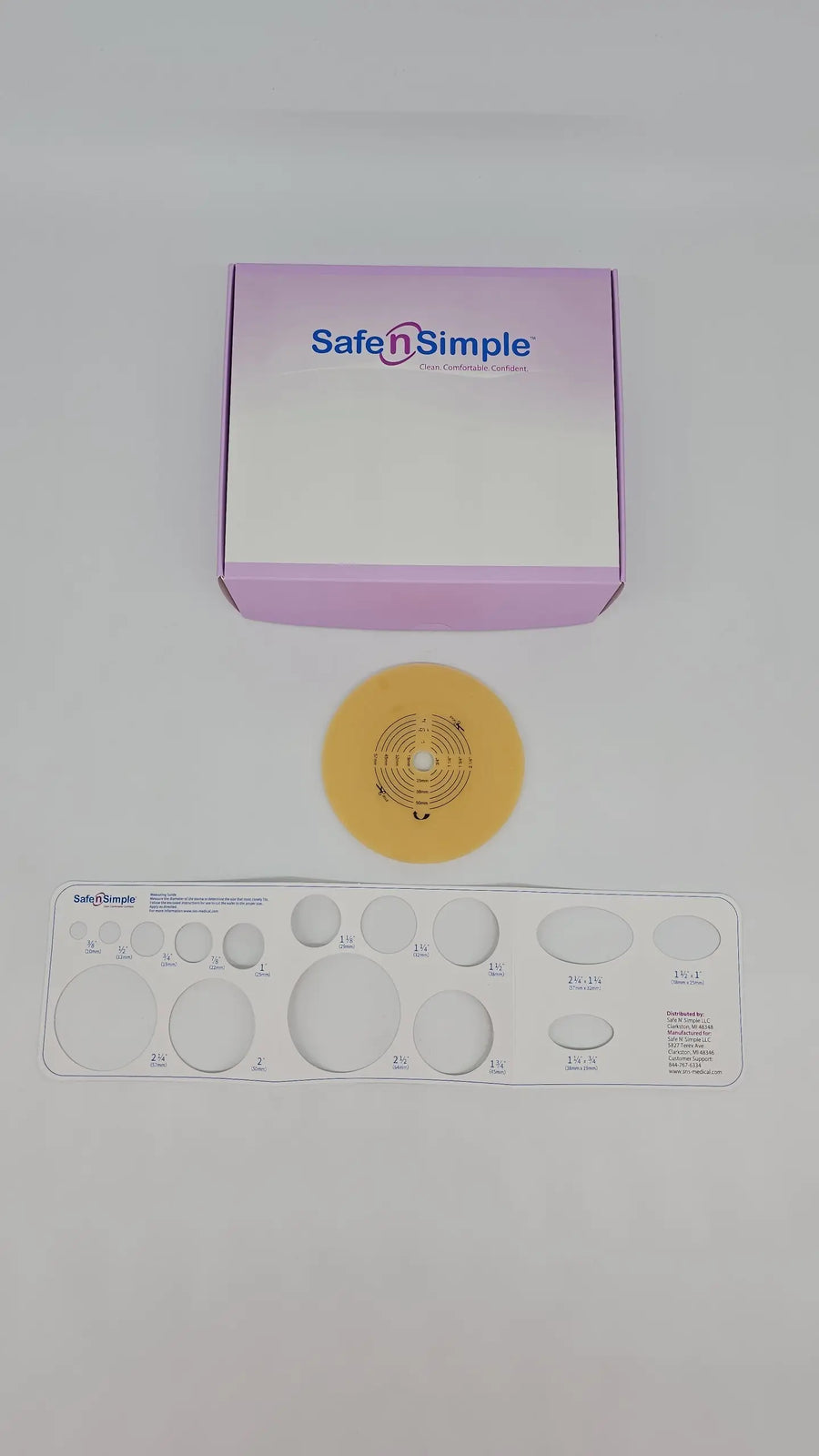 Safe N Simple 2-Piece Round Wafer