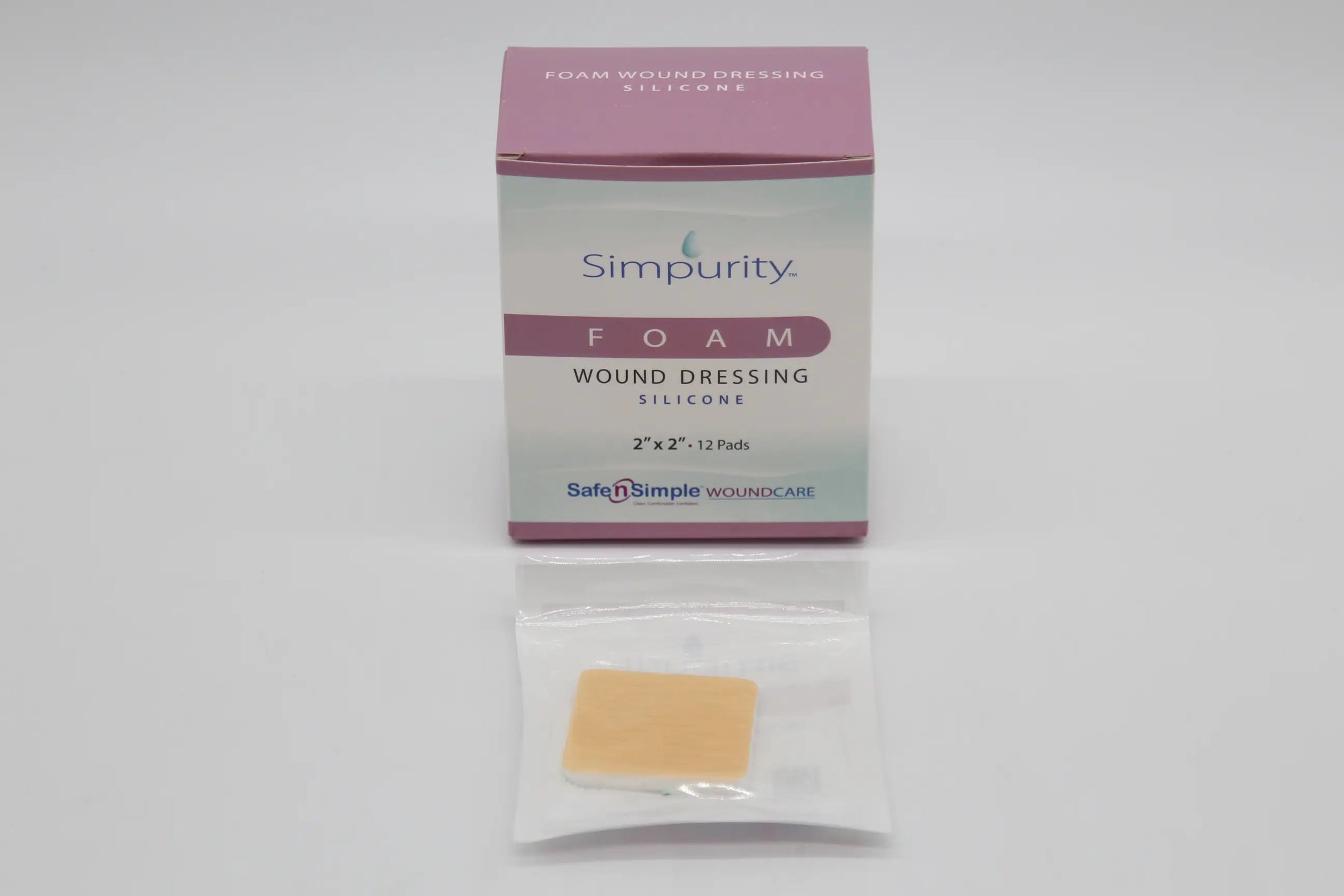Safe N Simple Simpurity Silicone Foam Dressing
