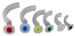 Teleflex Guedel Airway Size 4, 90mm, Yellow