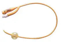 Teleflex pureGold 2-Way Latex Foley Catheter with Coude/Tiemann Tip
